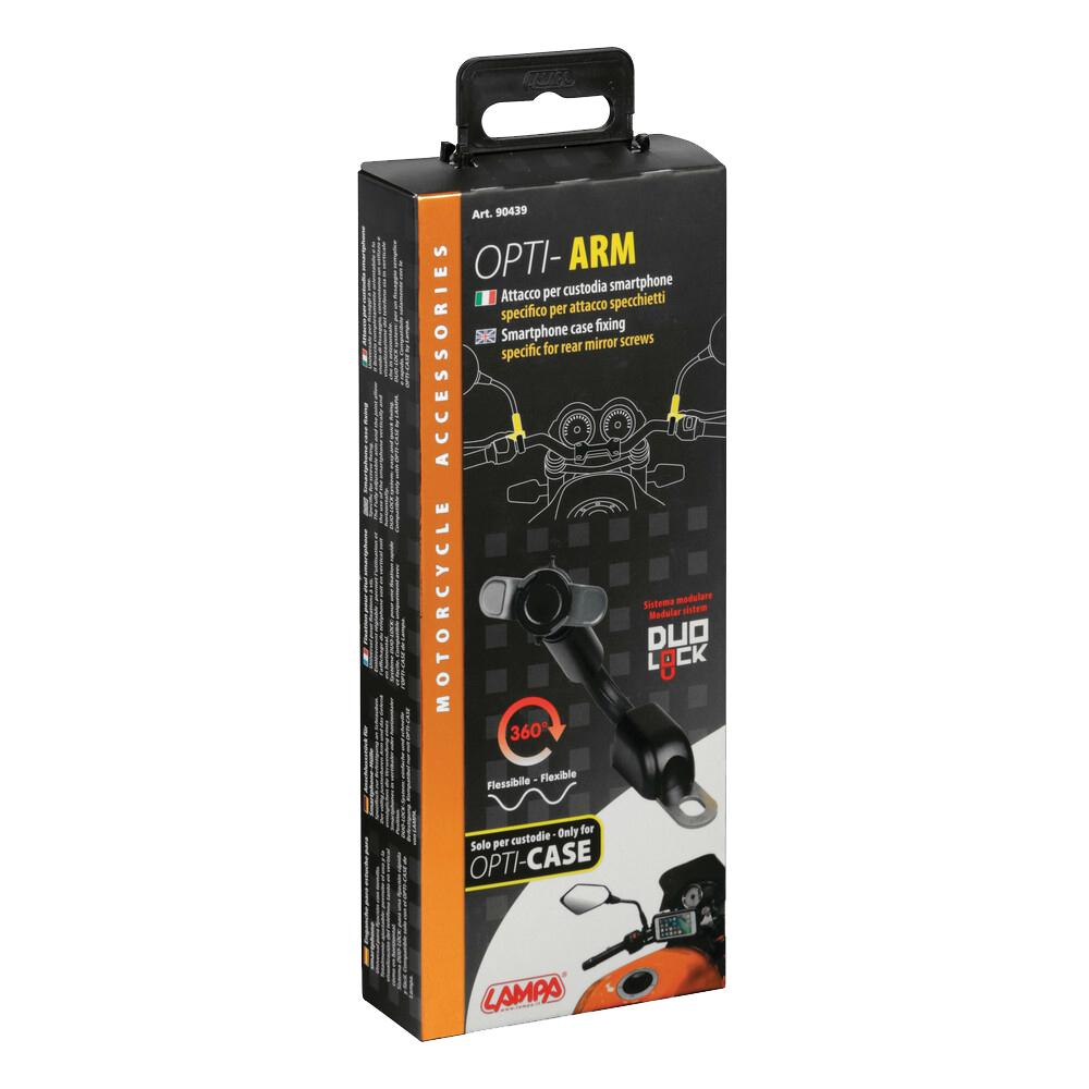 LAMPA MIRROR MOUNT FIXING SYSTEM FOR OPTI-CASE