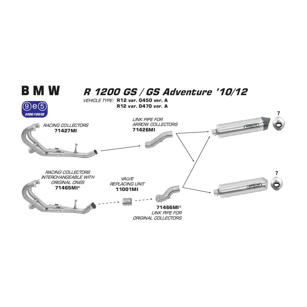ARROW 11001MI : EXHAUST VALVE REPLACMENT UNIT
BMW