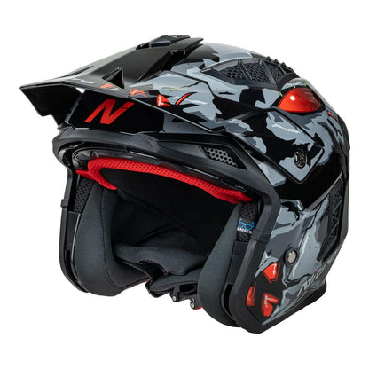 NITRO NZ302 TOXIC GREY/RED