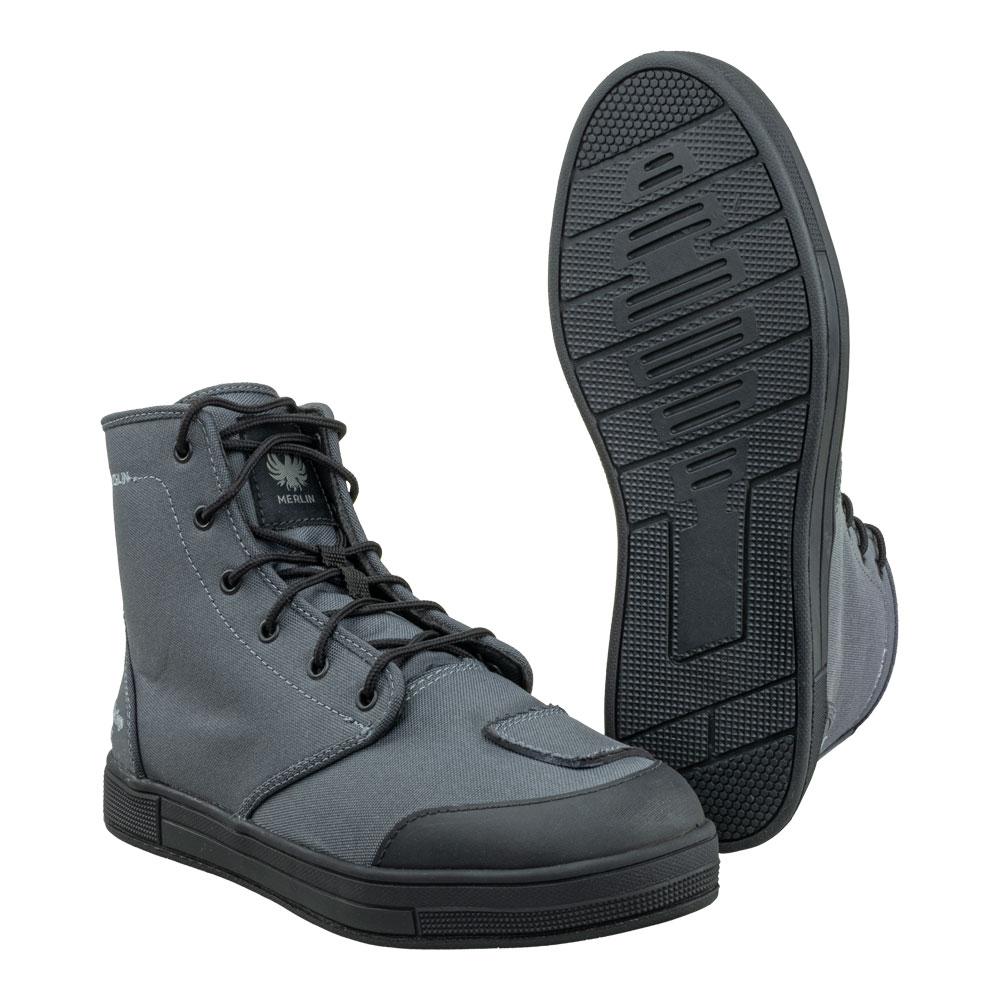 Merlin Knots D3O® Canvas Boots Grey