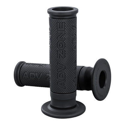 ARIETE GRIPS - ADV ZONE - ADVENTURE - SOFT COMPOUND - BLACK - 120mm Open End