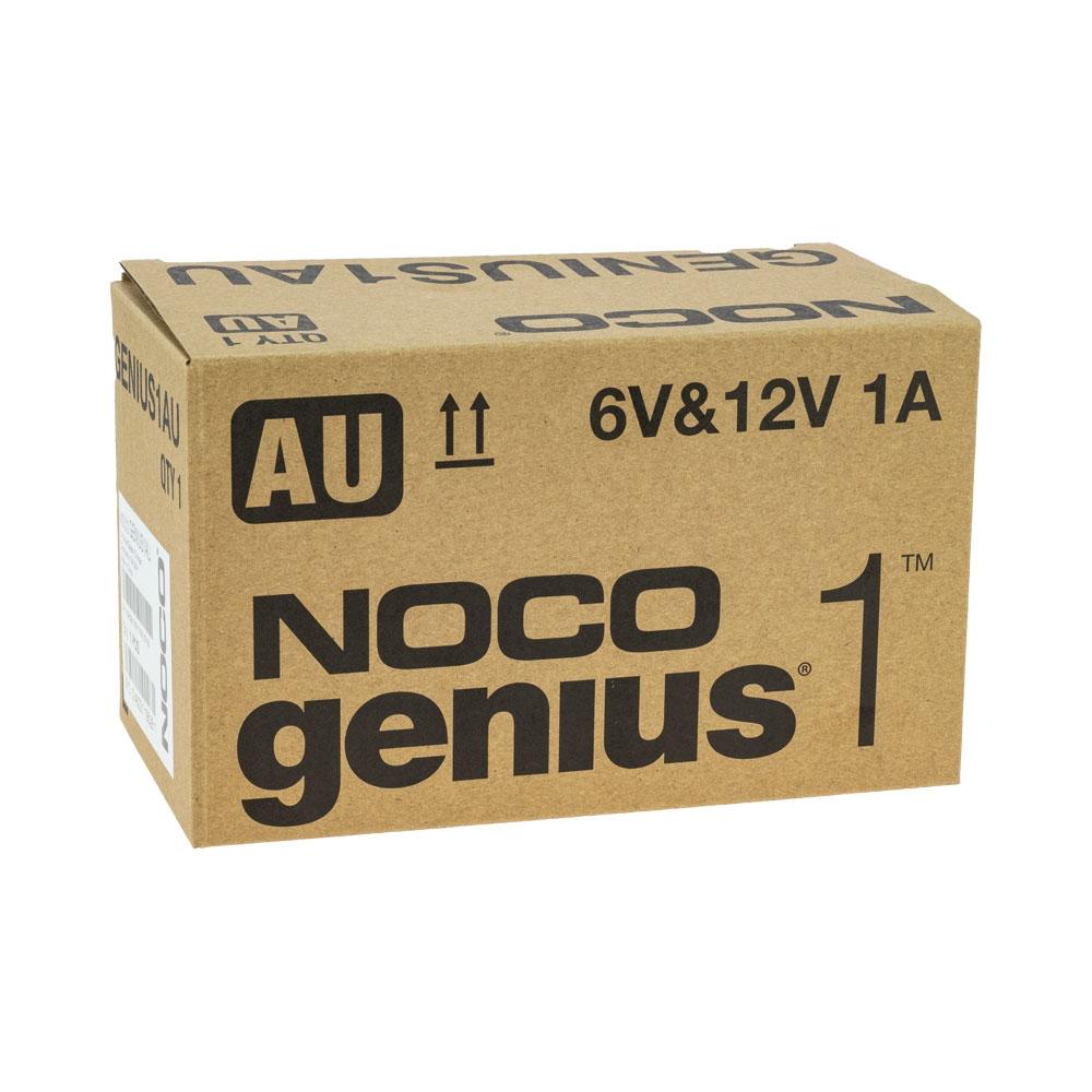 NOCO Genius 1 Battery Charger for Lead Acid 6 & 12V and 12.8V Lithium Batteries