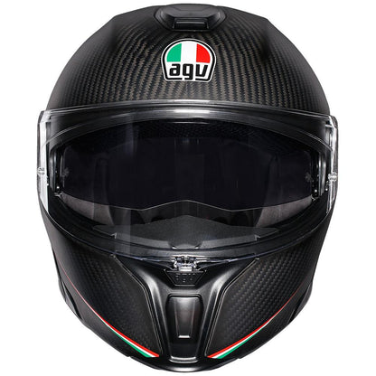 AGV SPORTMODULAR - TRICOLORE MATT CARBON/ITALY