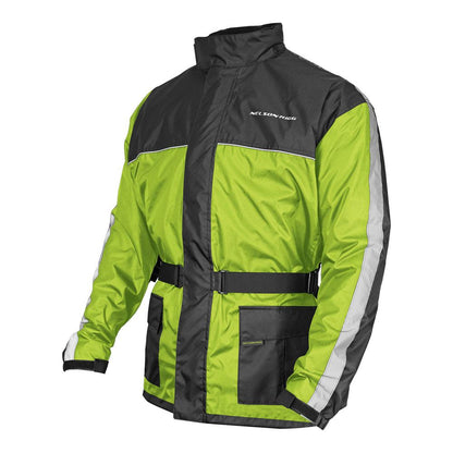 Nelson-Rigg Solo Storm Rain Jacket High Viz Yellow/Black
