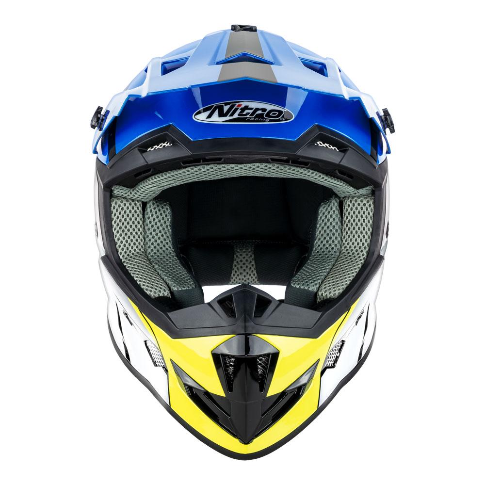 NITRO MX700 YOUTH RECOIL BLACK/BLUE/WHITE/FLURO