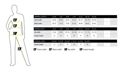 Macna Rush Ladies Mesh Jacket Black/Grey